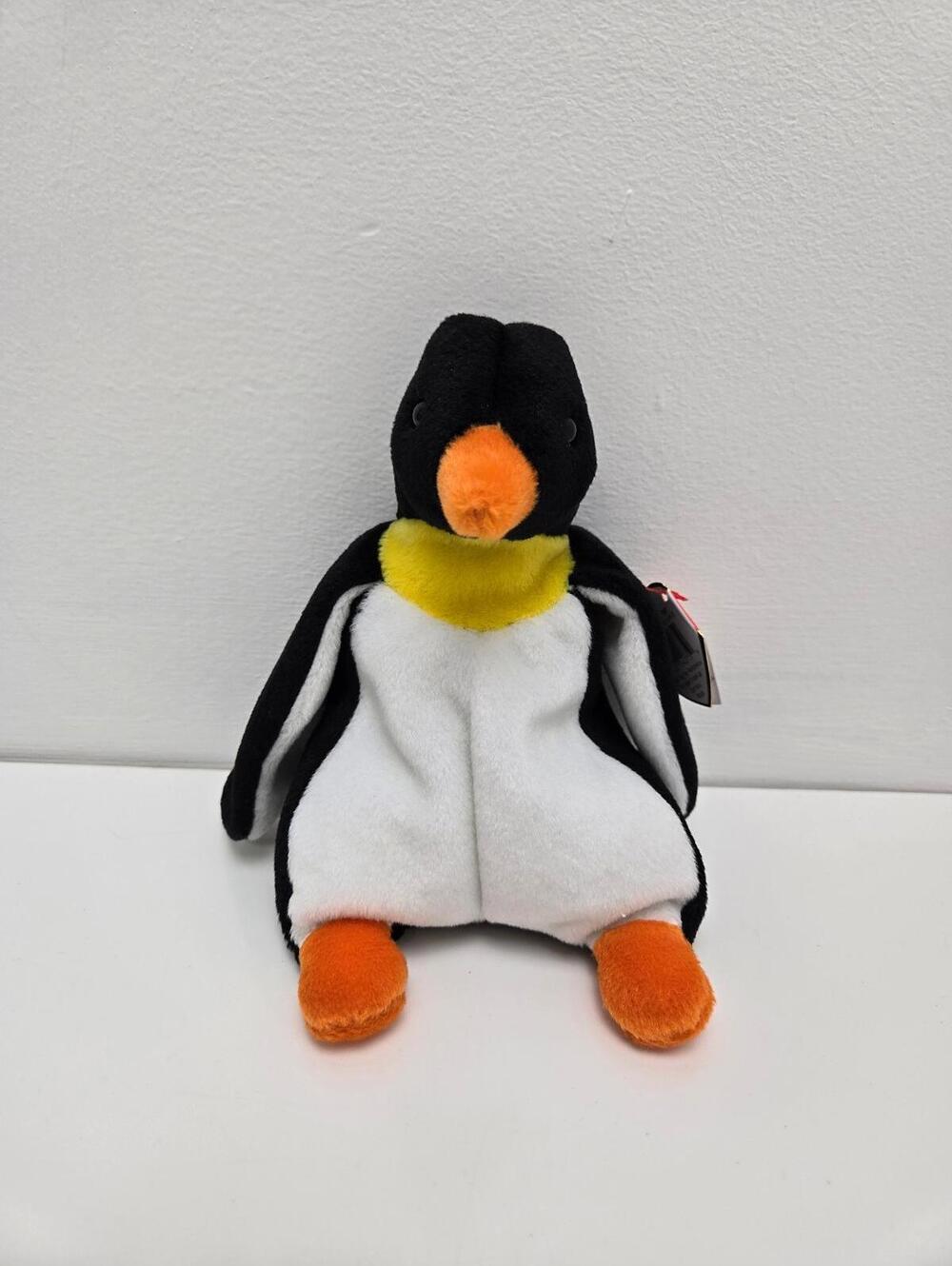 Ty Beanie Baby “Waddle” the Penguin Handmade in Indonesia (9 inch)